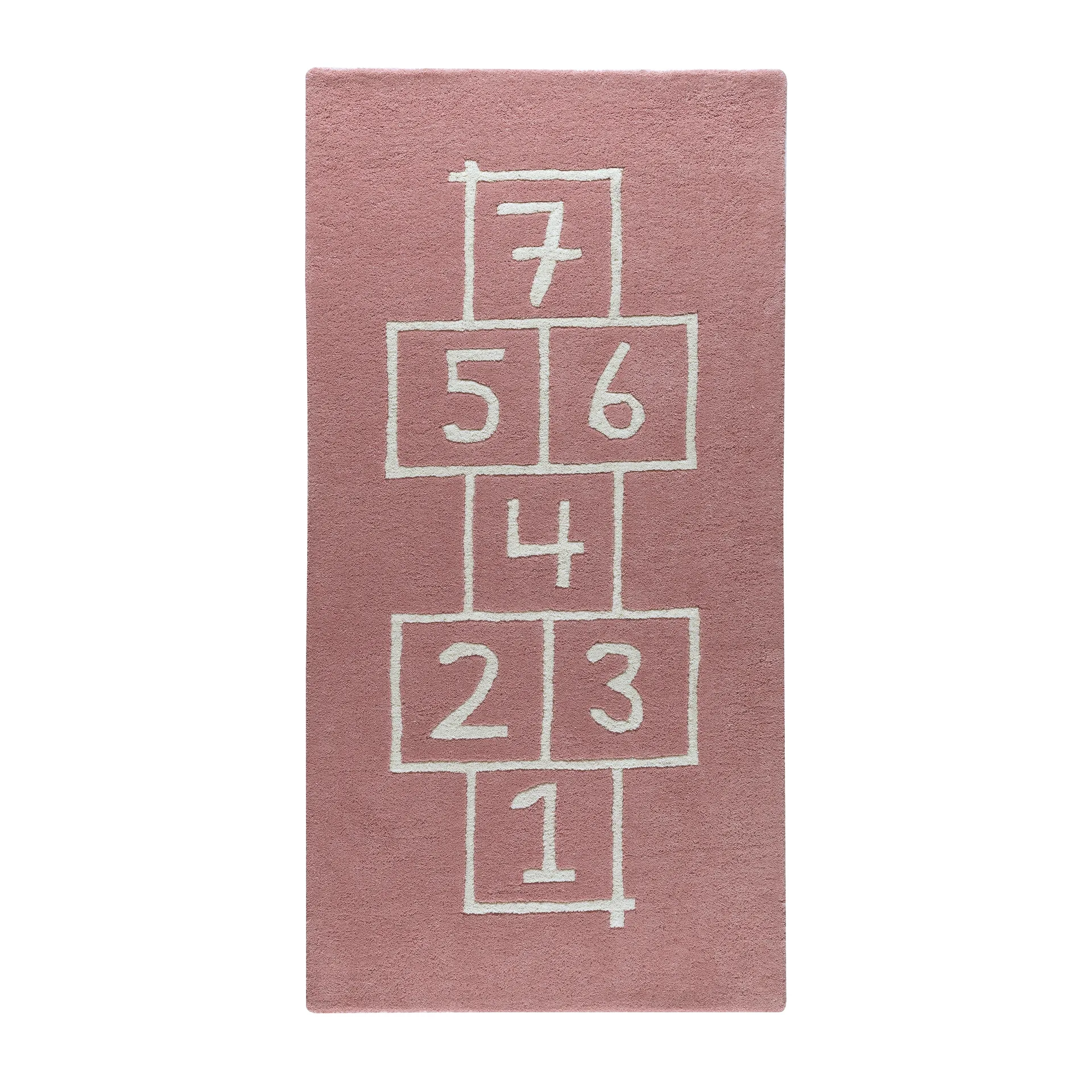 Tapis Hopscotch, rose Kateha