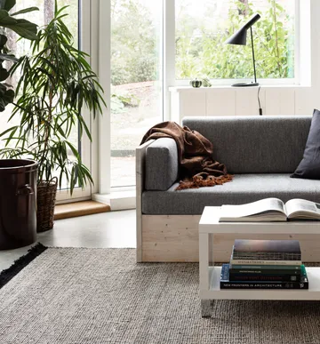 Tapis Nera Lana - Light brown, 250x350 cm - Kateha
