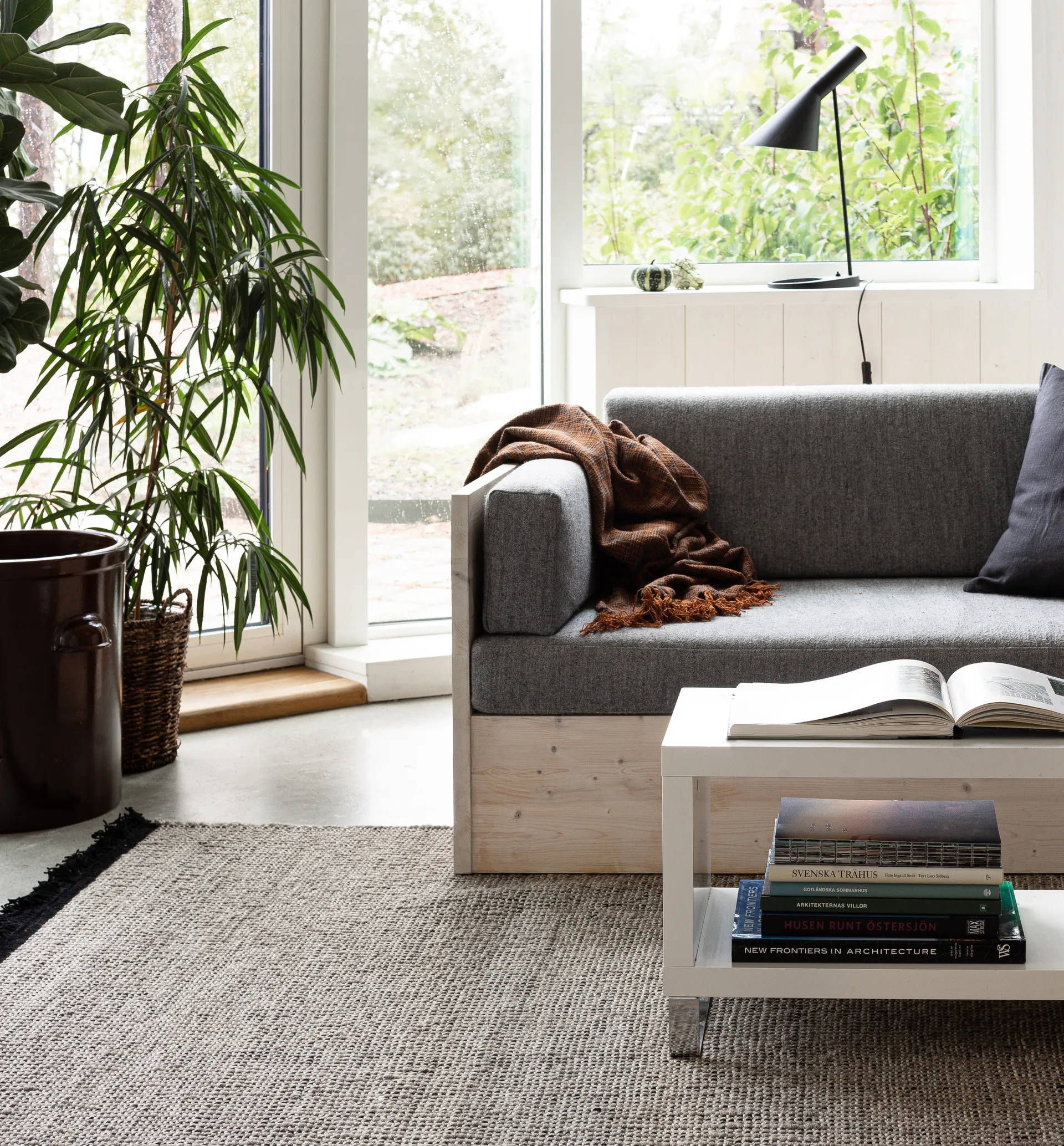 Tapis Nera Lana, Marron clair 250x350 cm Kateha