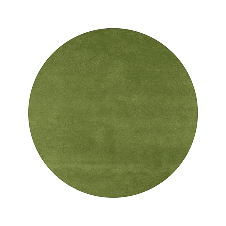 Tapis Sencillo rond - green, 220 cm - Kateha