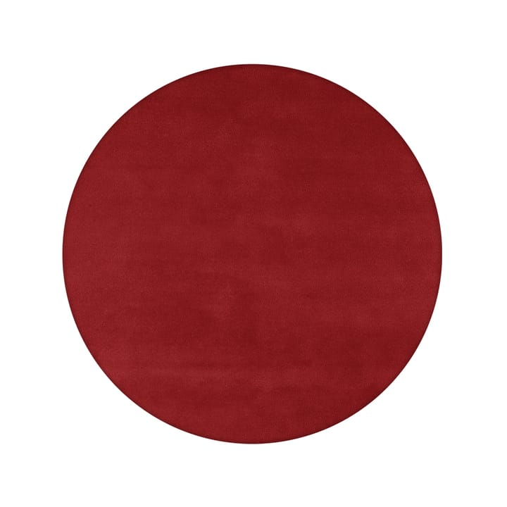 Tapis Sencillo rond - red, 220 cm - Kateha