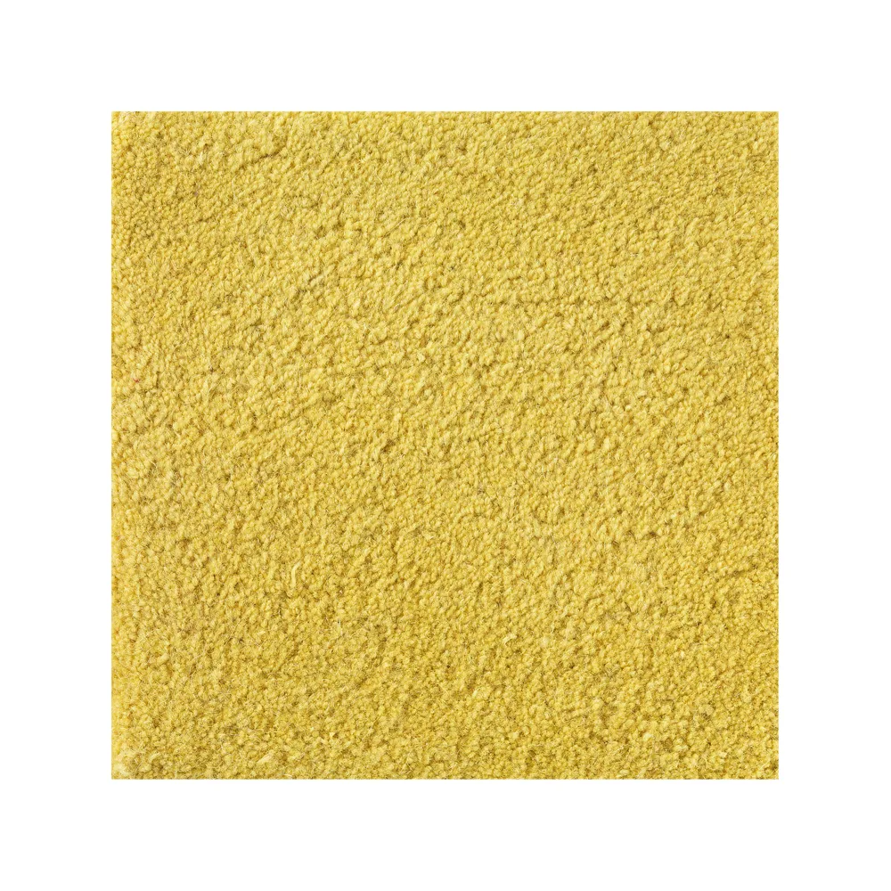 Tapis Sencillo rond, yellow, 220 cm Kateha