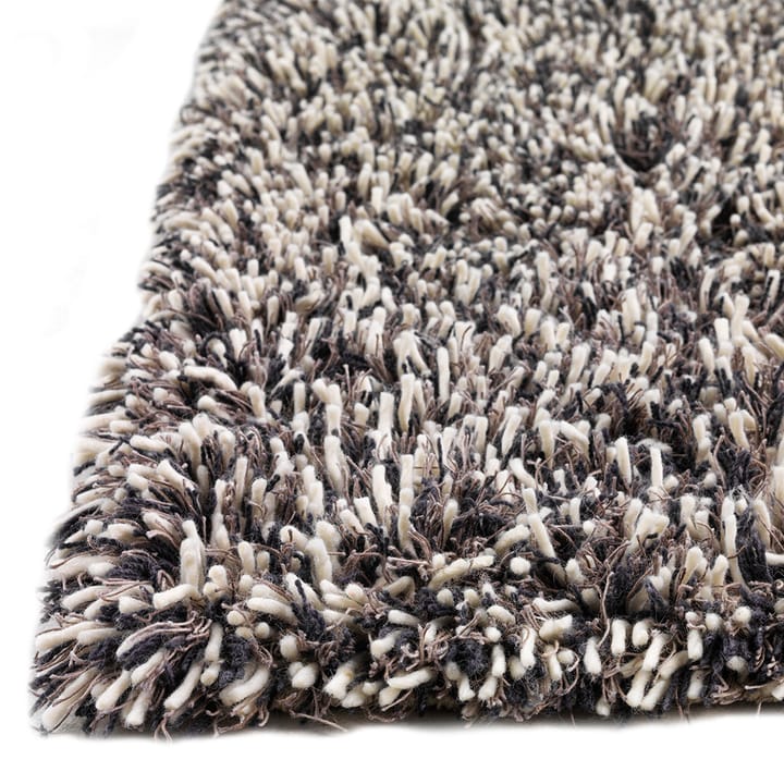 Tapis Shaggy - white/charcoal, 170x240 cm - Kateha