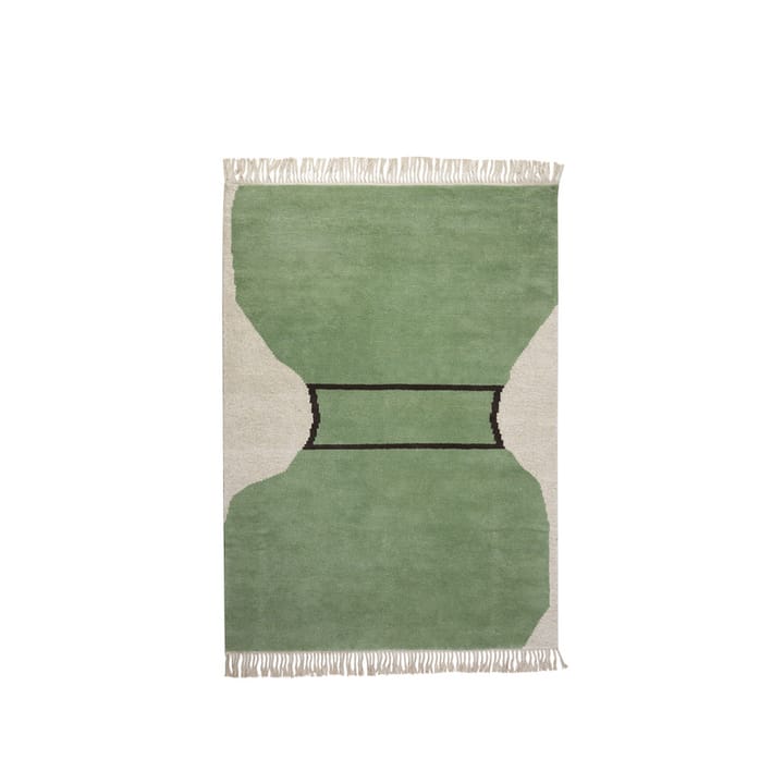 Tapis Silhouette flossa - dusty green, 170x240 cm - Kateha