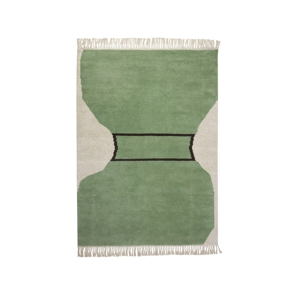 Tapis Silhouette flossa, dusty green, 200x300 cm Kateha