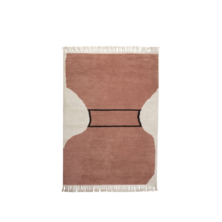 Tapis Silhouette flossa - dusty red, 170x240 cm - Kateha