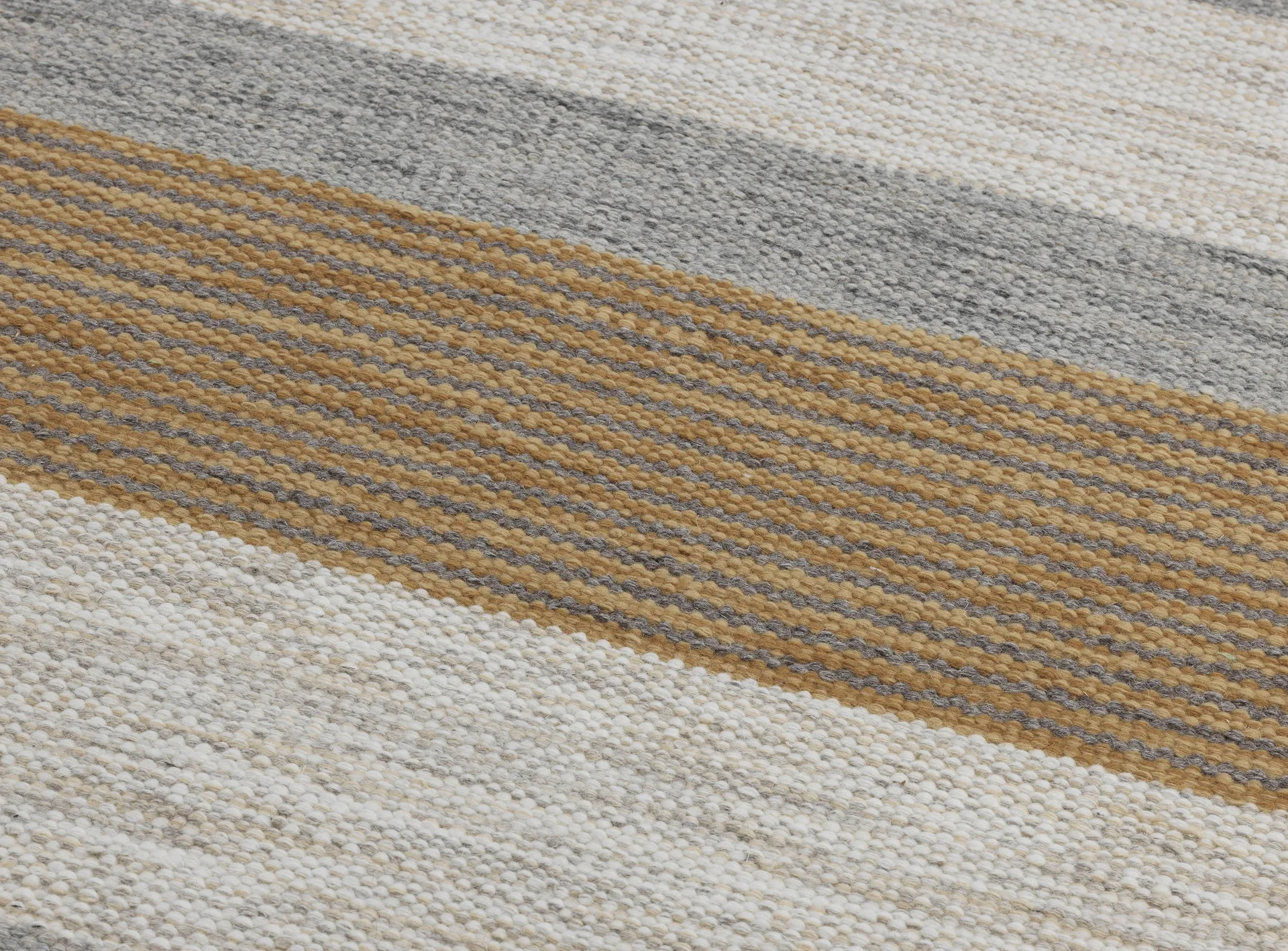 Tapis Terreno, Ochre, 80x250 cm Kateha