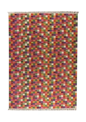 Tapis tissé à la main multi Small Box - 300x200 cm - Kateha