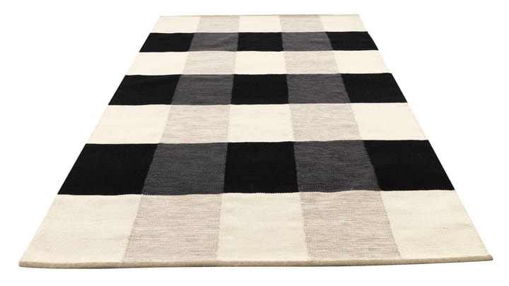 Tapis tissé à la main Night and Day 170x240 cm, Noir & blanc Kateha