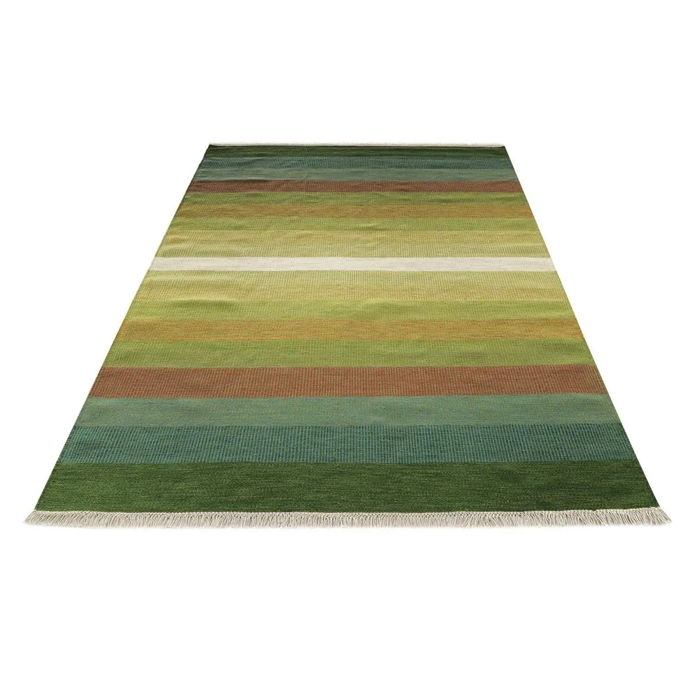 Tapis Tofta wave 170 x 240 cm, Green Kateha
