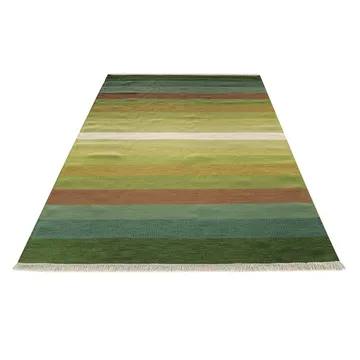 Tapis Tofta wave 170 x 240 cm - Green - Kateha