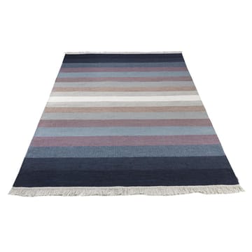 Tapis Tofta Wave 80 x 250 cm - Bleu - Kateha