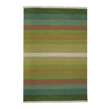 Tapis Tofta Wave 80 x 250 cm - Green - Kateha