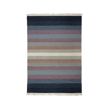Tapis Tofta wave - Blue, 200x300 cm - Kateha