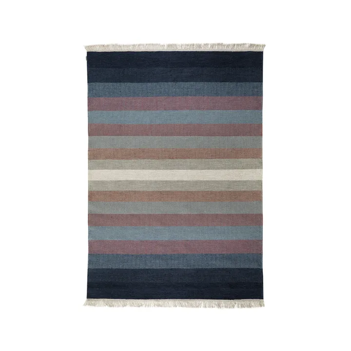 Tapis Tofta wave - Blue, 200x300 cm - Kateha