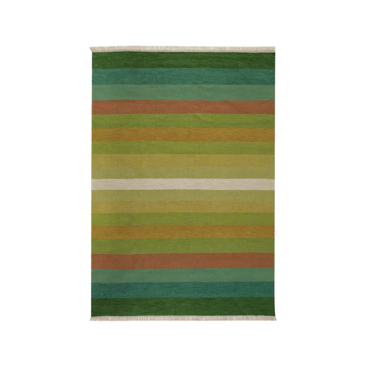 Tapis Tofta wave - Green, 200x300 cm - Kateha