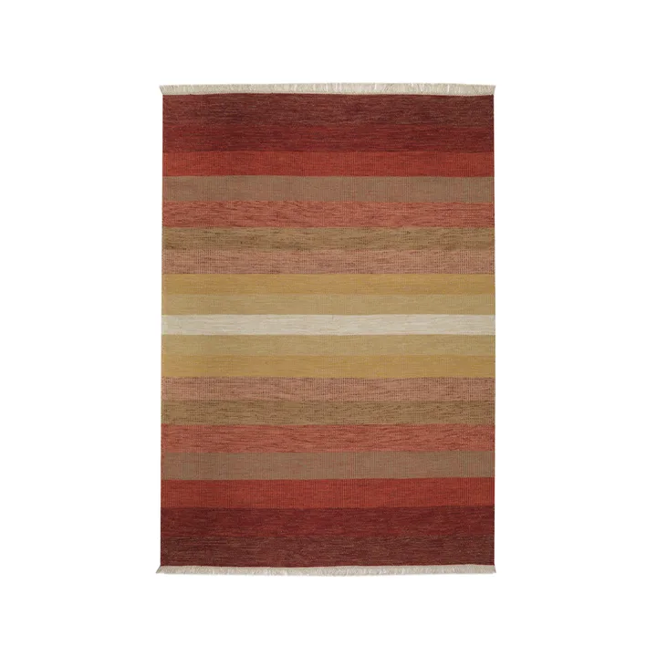 Tapis Tofta wave - Red, 200x300 cm - Kateha