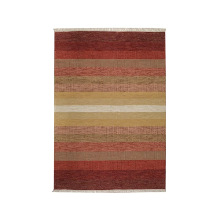 Tapis Tofta wave - Rouge, 170x240 cm - Kateha