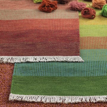 Tapis Tofta wave - Rouge, 170x240 cm - Kateha