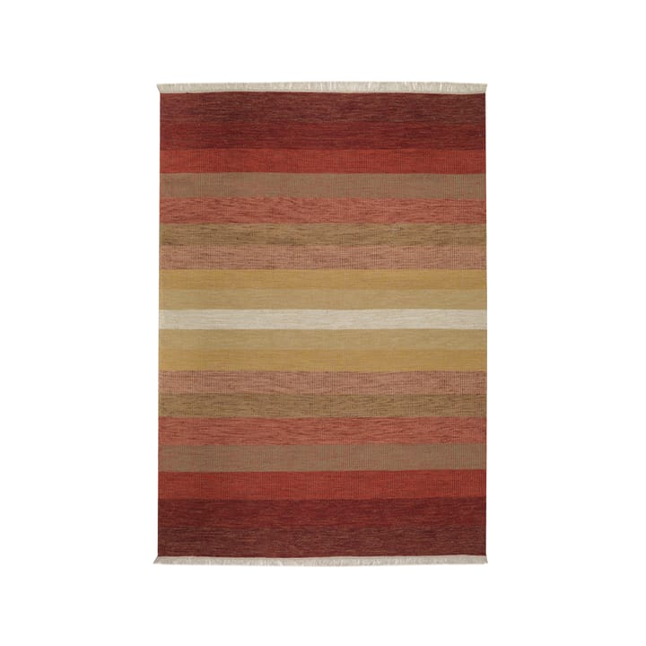 Tapis Tofta wave - Rouge, 200x300 cm - Kateha