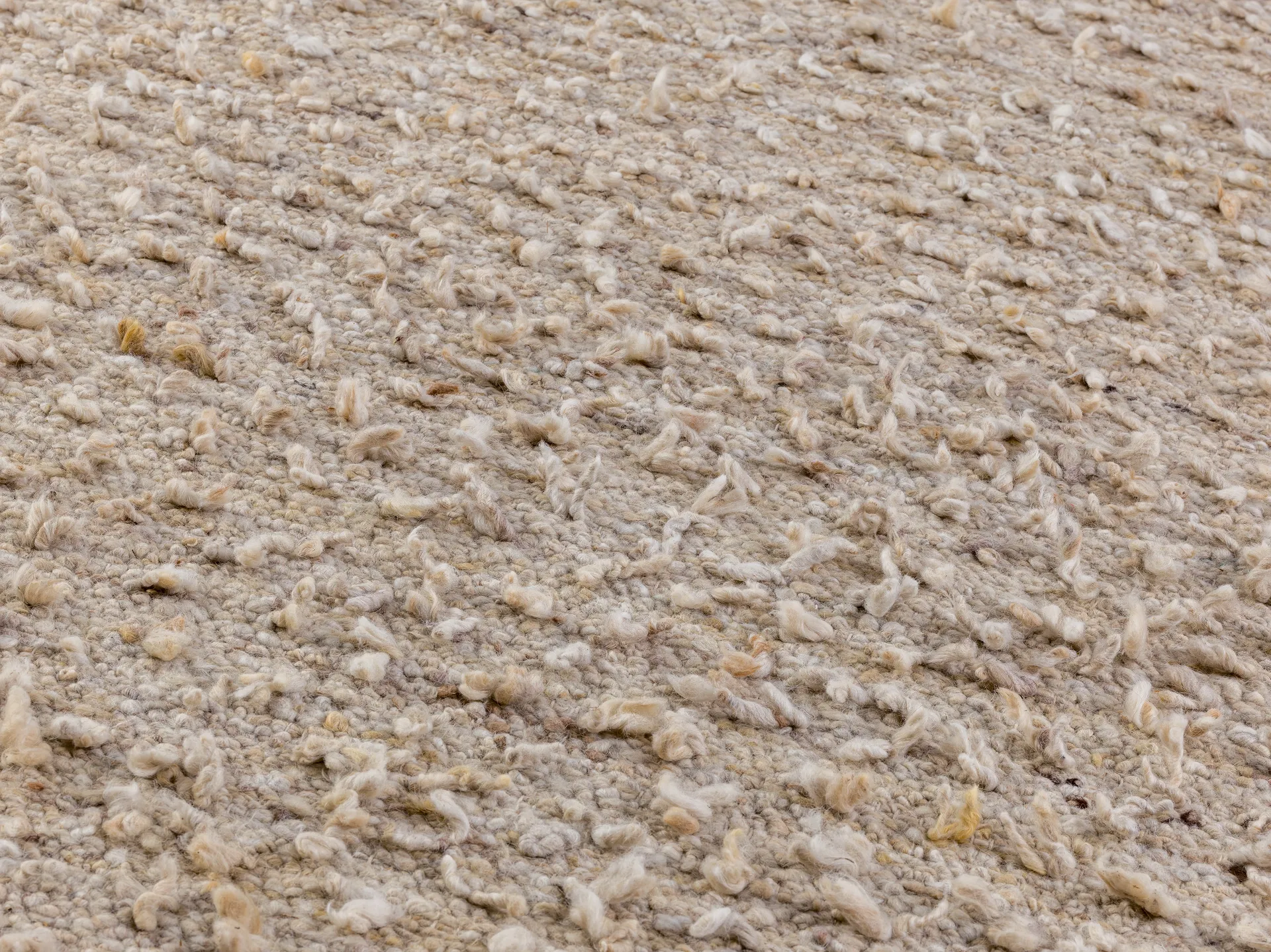 Tapis Woolly, White, 170x240 cm Kateha