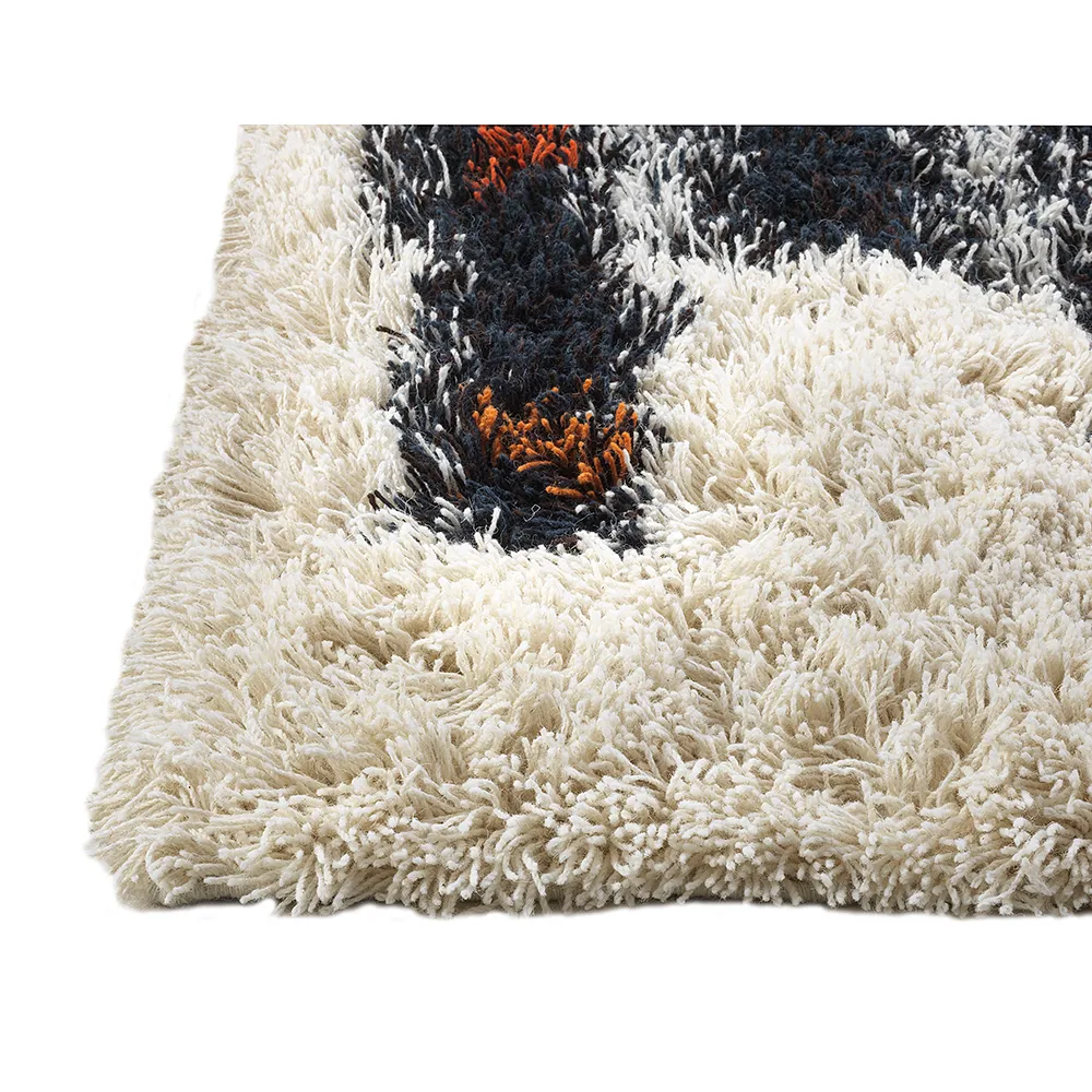 Tapis Zorbas, white/black, 170x240 cm Kateha