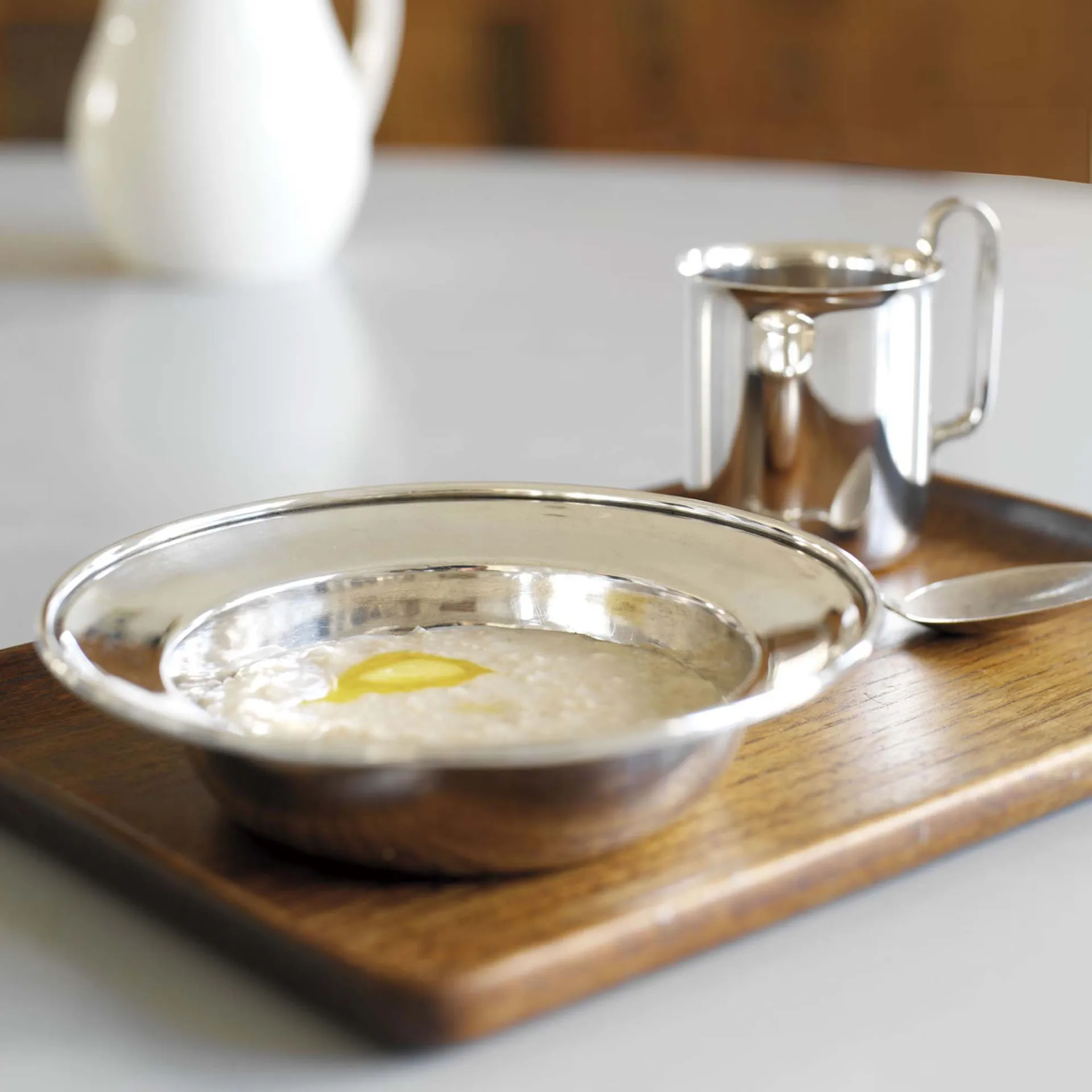 Assiette Kay Bojesen acier Ø 16,3 cm, Polished steel Kay Bojesen