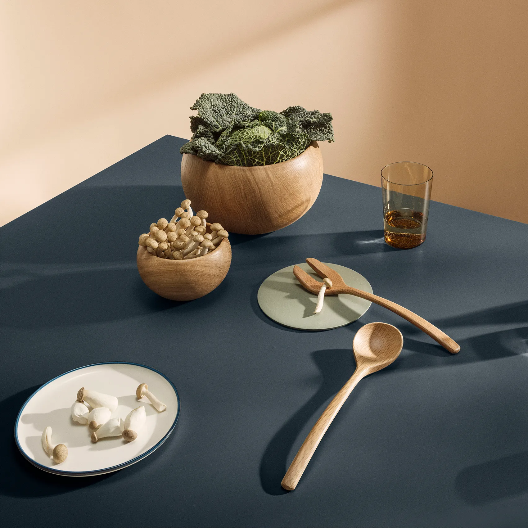 Bol de service Kay Bojesen Menageri Ø24,5cm, Chêne Kay Bojesen Denmark