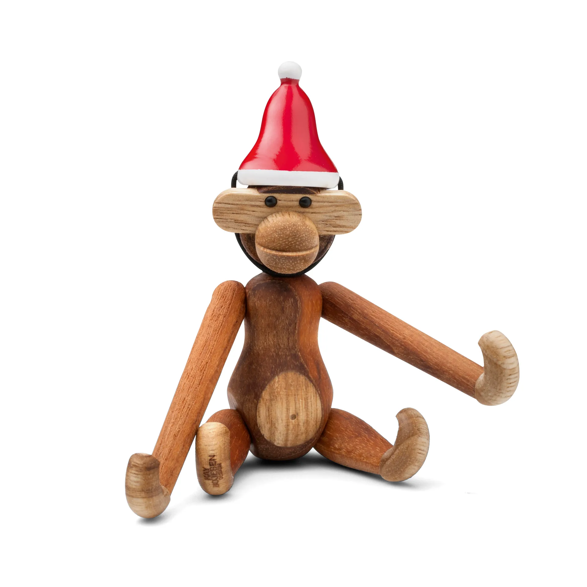 Chapeau de Noël pour le mini singe Kay Bojesen, rouge Kay Bojesen Denmark