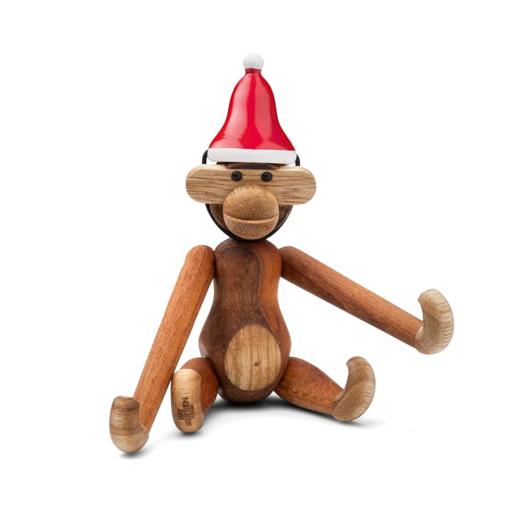 Chapeau de Noël pour le mini singe Kay Bojesen, rouge Kay Bojesen Denmark