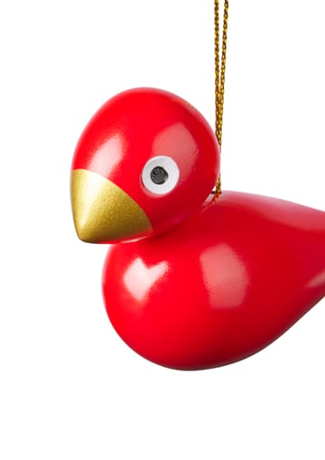 Décoration de Noël Kay Bojesen Christmas birds, Lot de 2 - Rouge-vert - Kay Bojesen Denmark