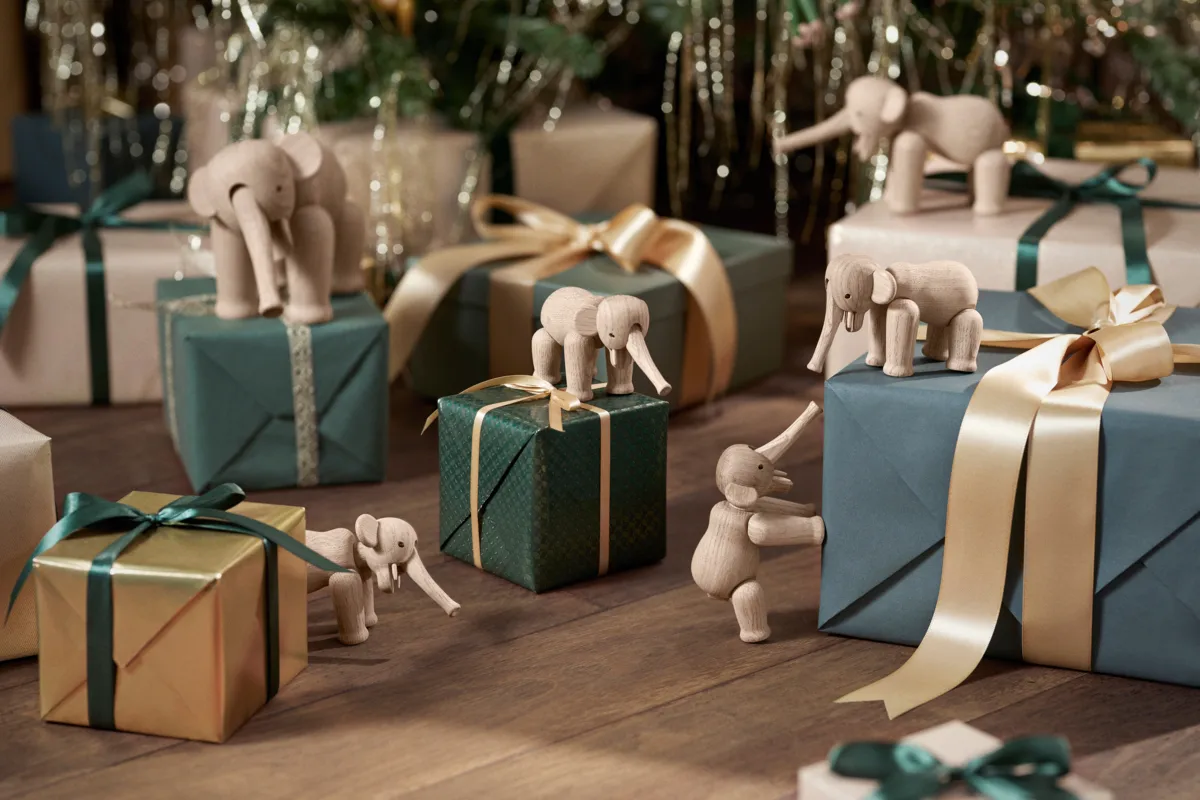 Éléphant Liliput Kay Bojesen, Chêne Kay Bojesen Denmark