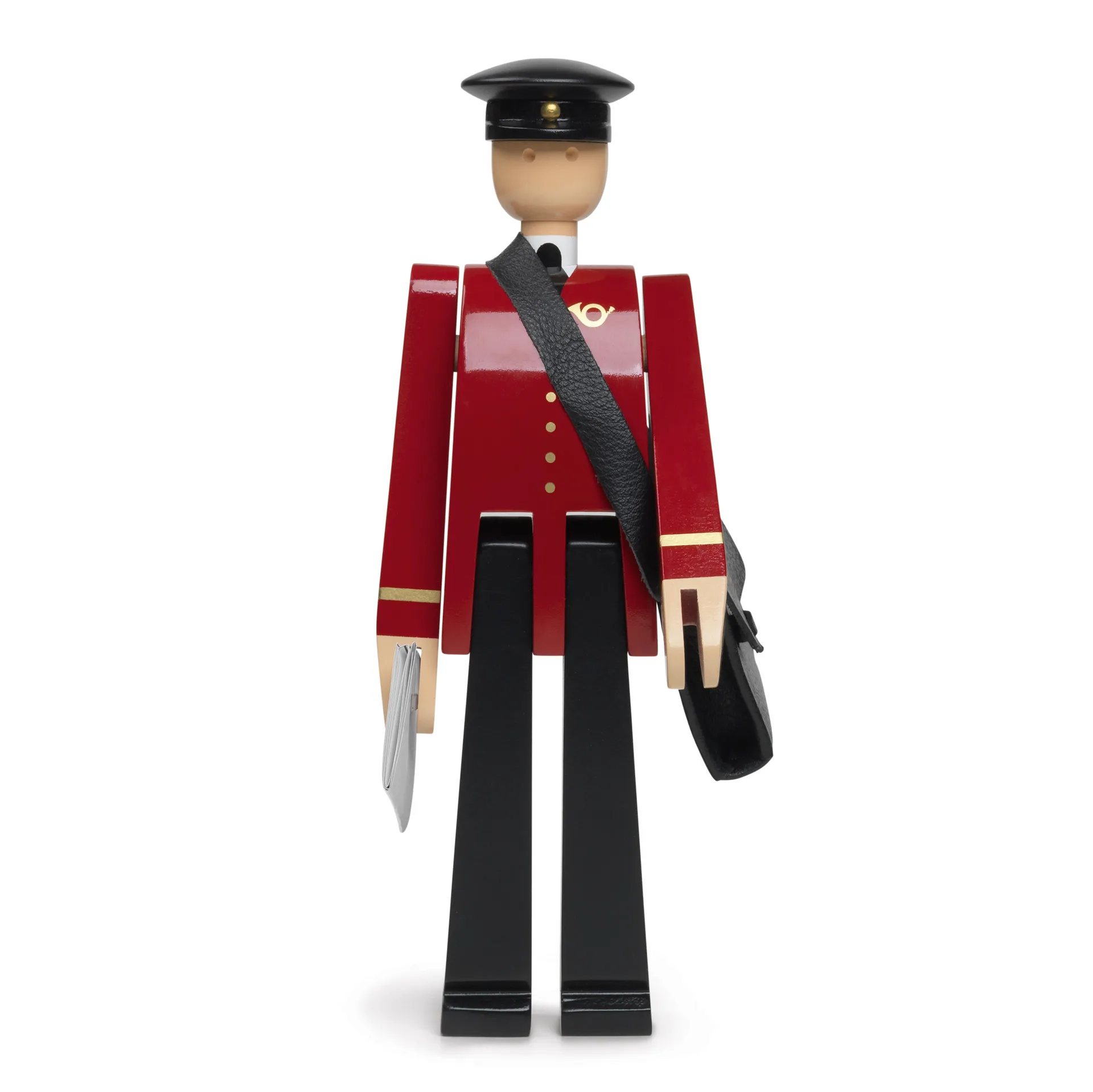 Facteur Einar de Kay Bojesen, rouge-noir Kay Bojesen Denmark
