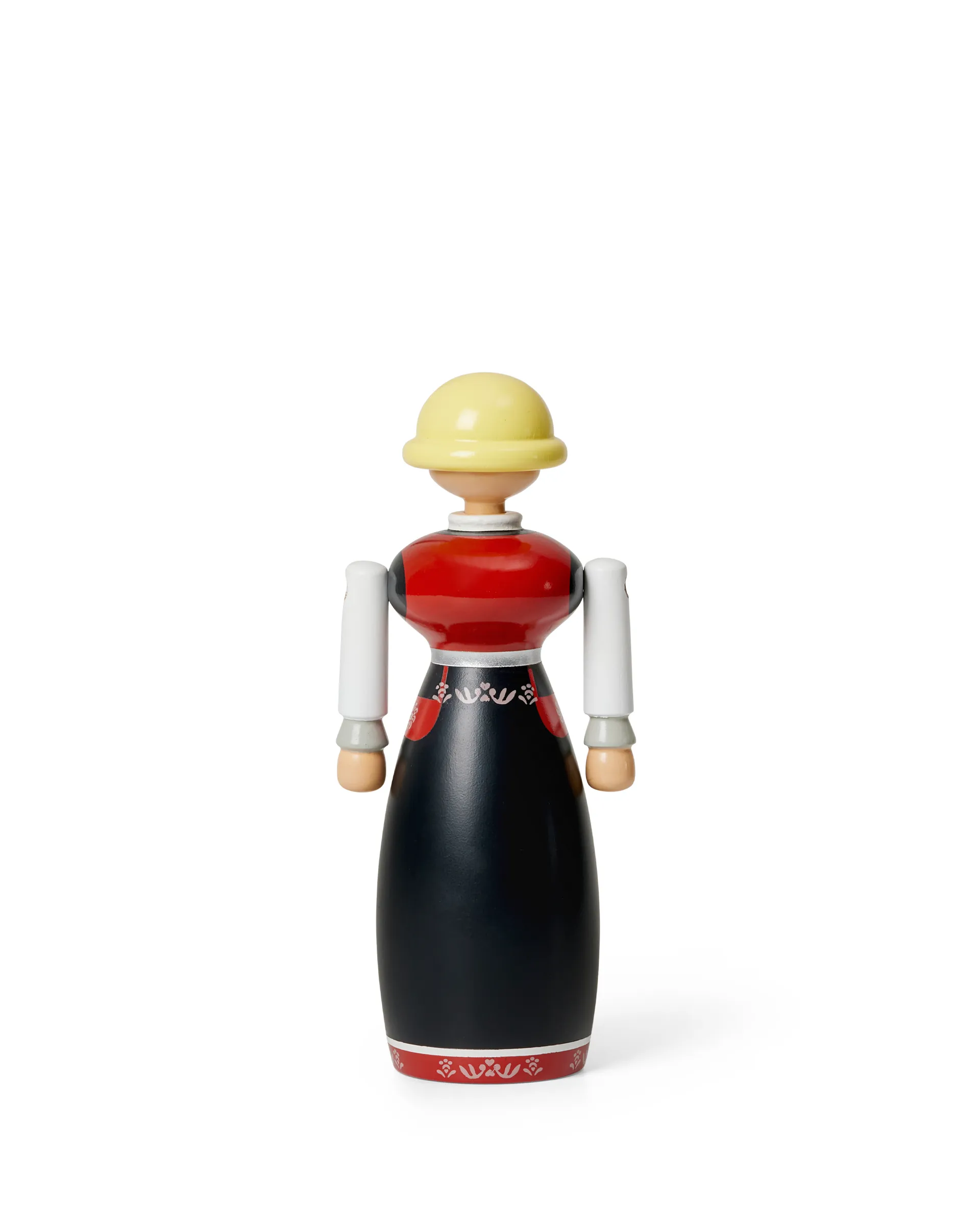 Femme en habits traditionnels norvégiens de Kay Bojesen, Noir-rouge-blanc Kay Bojesen Denmark