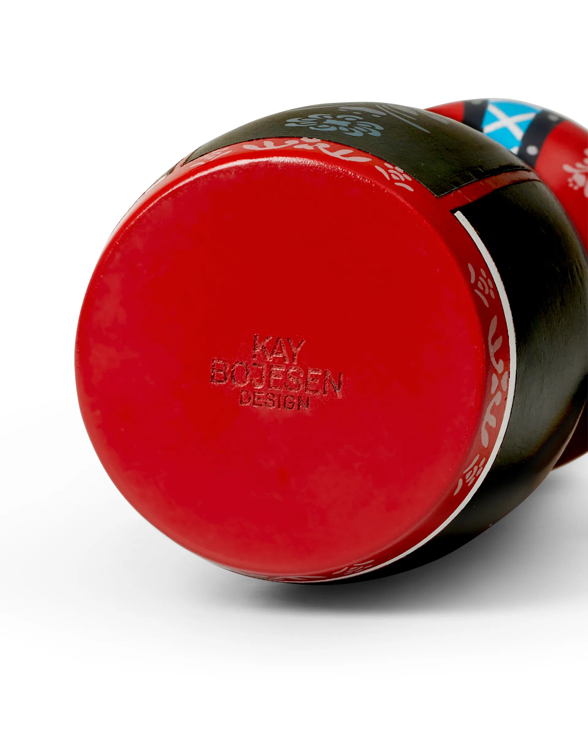 Femme en habits traditionnels norvégiens de Kay Bojesen, Noir-rouge-blanc Kay Bojesen Denmark