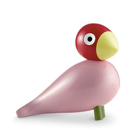 Figurine oiseau chanteur Ruth - rose - Kay Bojesen Denmark
