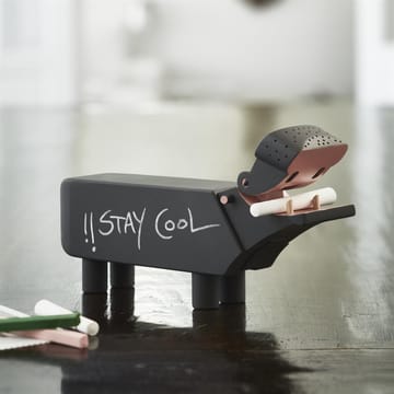 Hippopotame Kay Bojesen ardoise - noir - Kay Bojesen Denmark