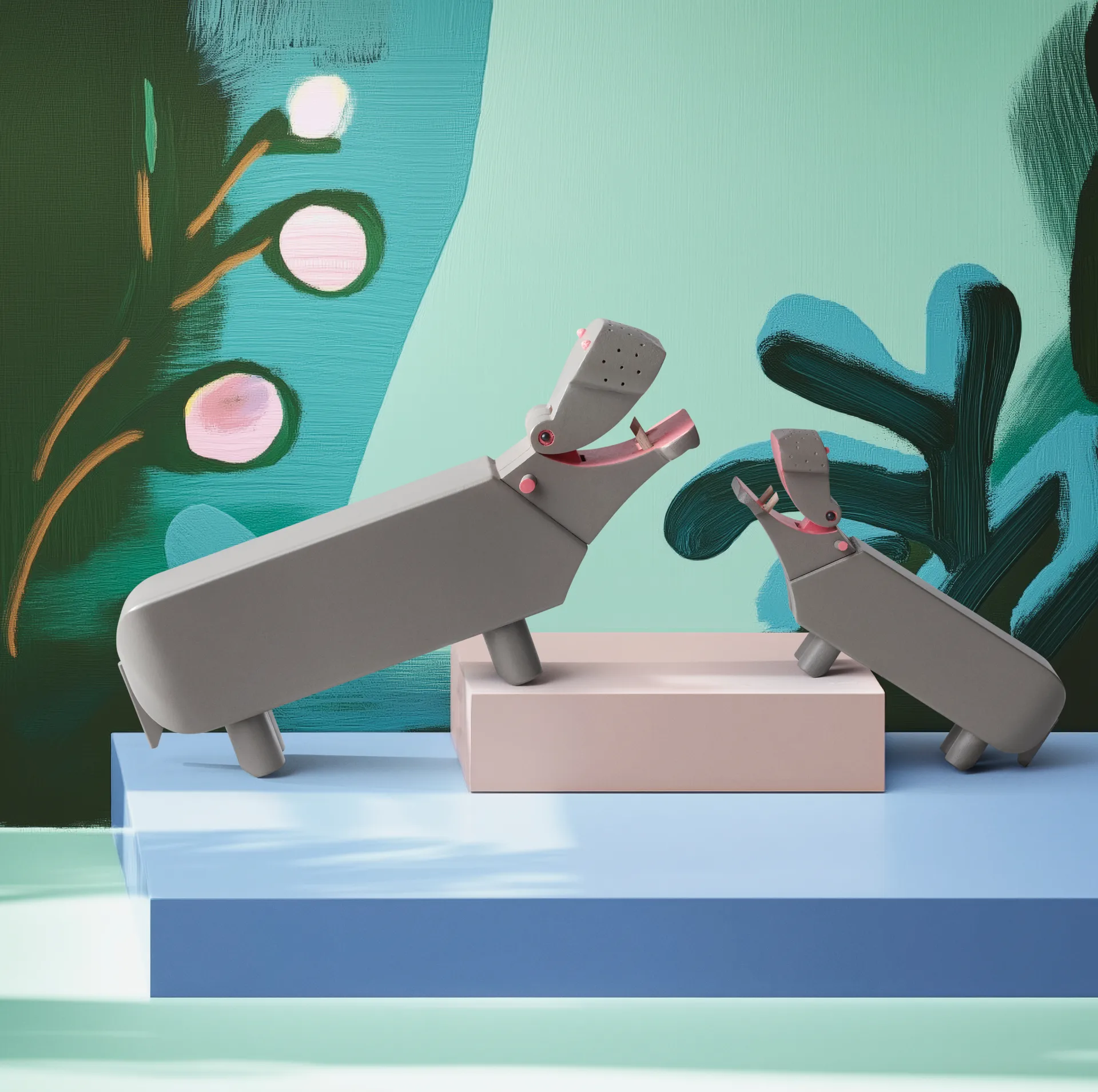 Hippopotame Kay Bojesen, Gris Kay Bojesen Denmark