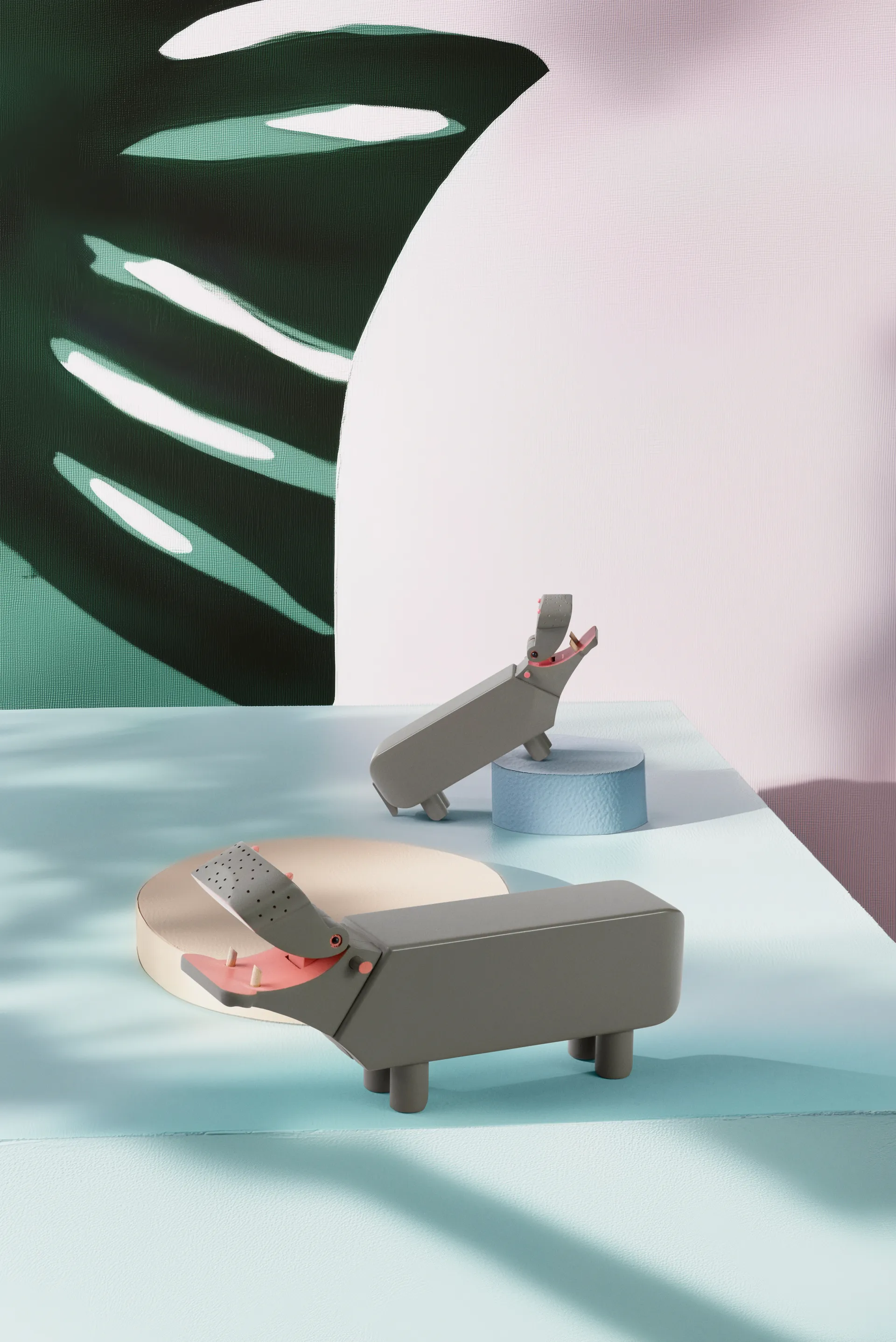 Hippopotame Kay Bojesen, Gris Kay Bojesen Denmark