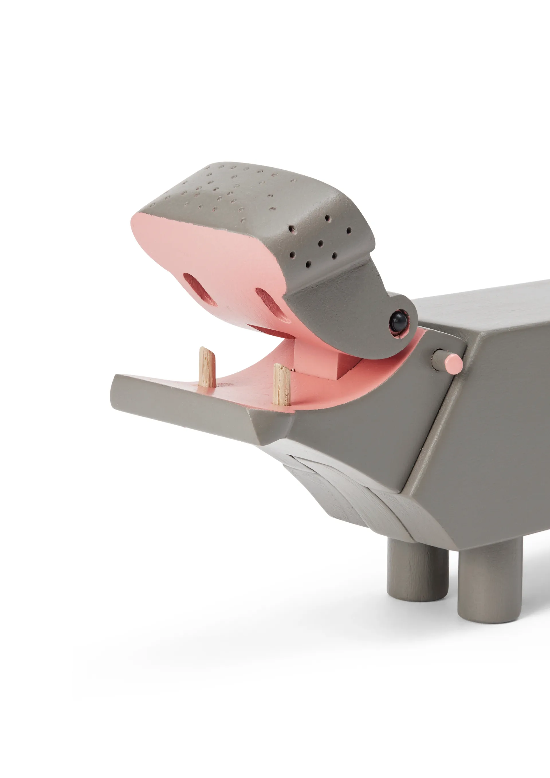 Hippopotame liliput Kay Bojesen, Gris Kay Bojesen Denmark