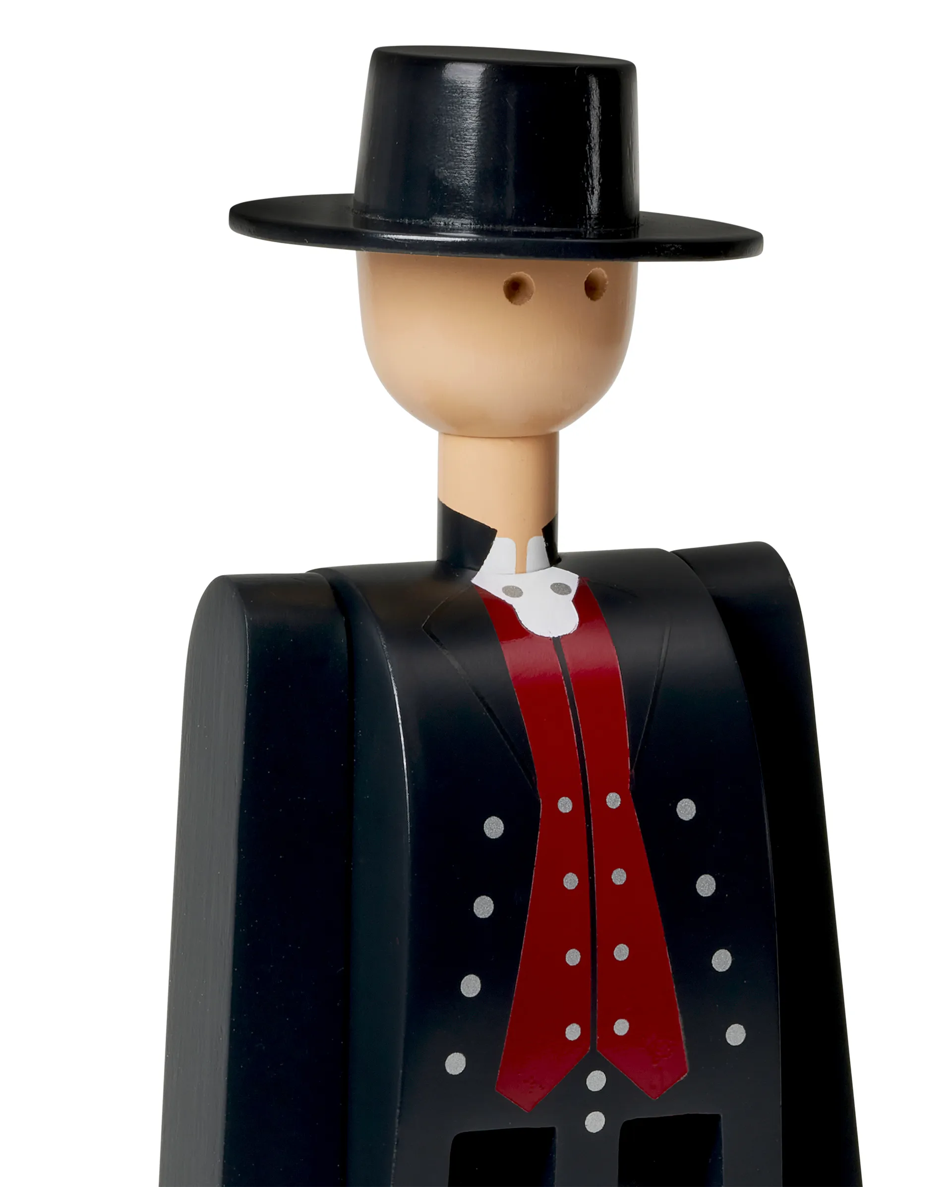 Homme en habits traditionnels norvégiens de Kay Bojesen, Noir-rouge-blanc Kay Bojesen Denmark