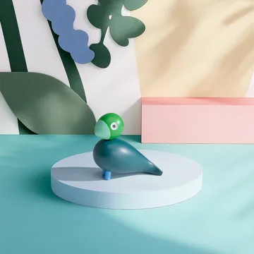 Kaj Bojesen Year Bird 2026 Birk - Vert foncé - Kay Bojesen Denmark