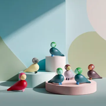 Kaj Bojesen Year Bird 2026 Birk - Vert foncé - Kay Bojesen Denmark