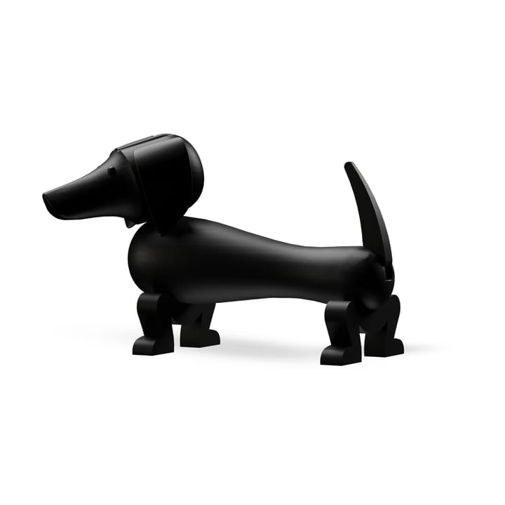 Kay Bojesen chien 28,5 cm, Chêne teinté foncé Kay Bojesen Denmark