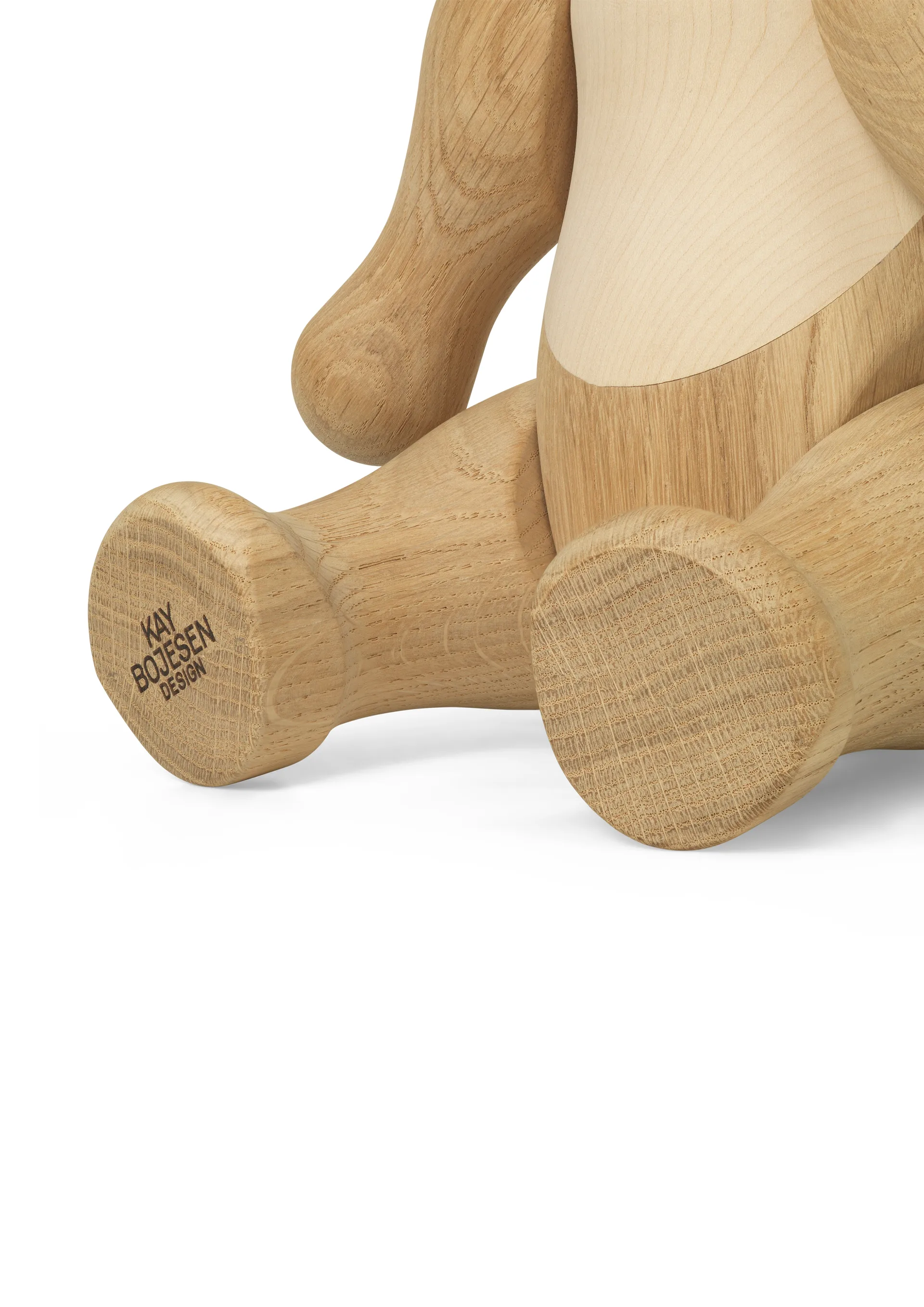 Kay Bojesen ours en bois grand, chêne-érable Kay Bojesen Denmark