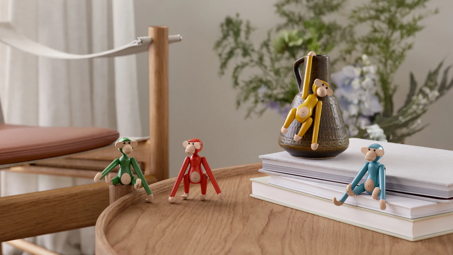 Kay Bojesen singe mini vintage, Bleu Kay Bojesen Denmark