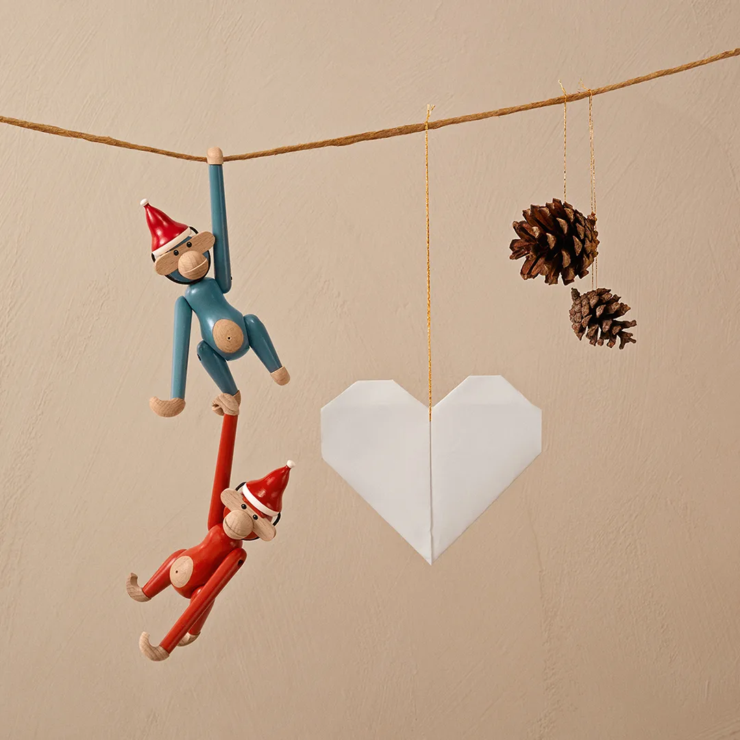 Kay Bojesen singe mini vintage, Bleu Kay Bojesen Denmark