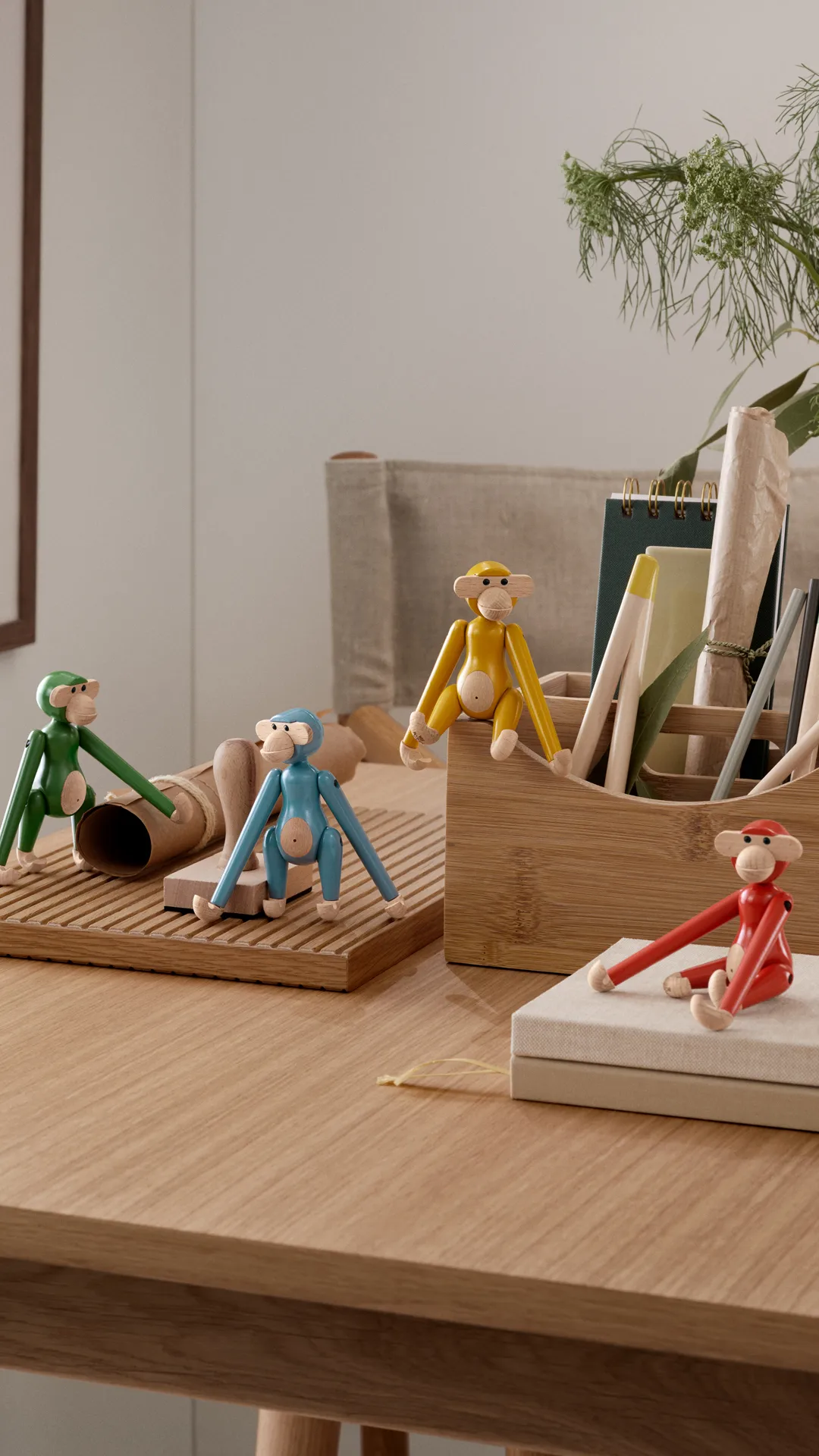 Kay Bojesen singe mini vintage, Geel Kay Bojesen Denmark