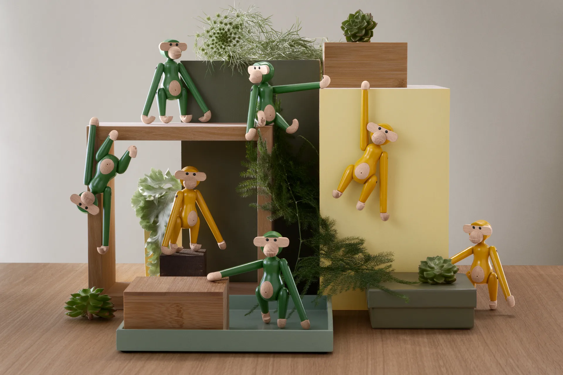 Kay Bojesen singe mini vintage, Geel Kay Bojesen Denmark