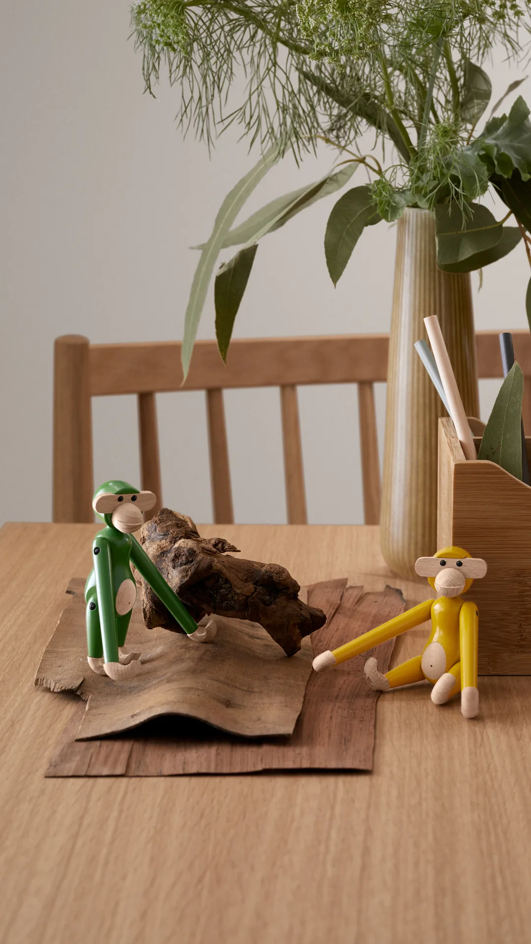 Kay Bojesen singe mini vintage, Geel Kay Bojesen Denmark